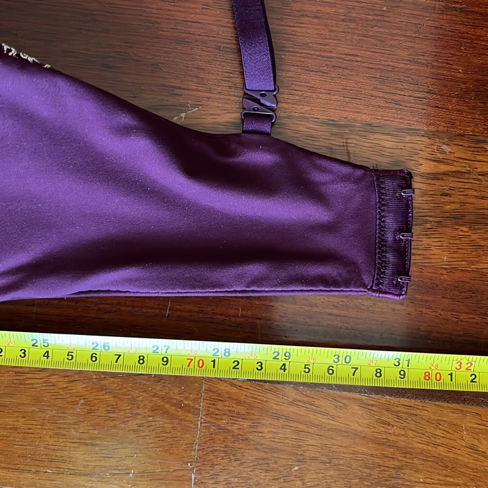 Womens 38c Victorias Secret Body by Victoria Longline lined demi Bustier Bra - Picture 7 of 11
